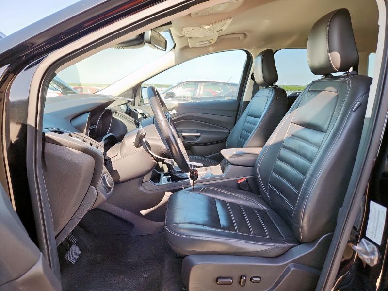 1FMCU0HD1JUB60256 - 2018 FORD ESCAPE SEL BLACK photo 7