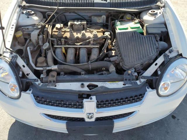 1B3ES56C05D171072 - 2005 DODGE NEON SXT WHITE photo 11