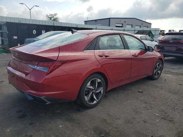 KMHLP4AG7MU115202 - 2021 HYUNDAI ELANTRA LIMITED RED photo 3