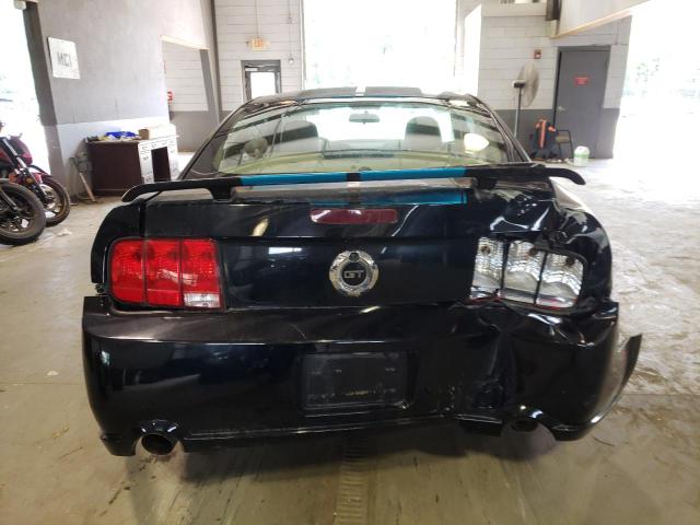 1ZVFT82H065211128 - 2006 FORD MUSTANG GT BLACK photo 6