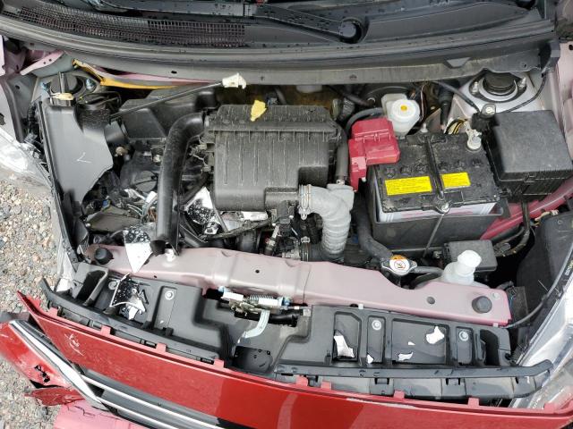 ML32AUHJ7MH011632 - 2021 MITSUBISHI MIRAGE ES RED photo 11