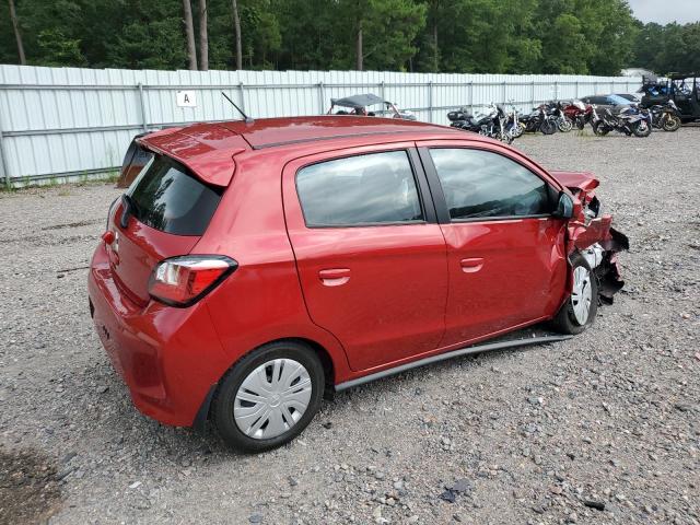 ML32AUHJ7MH011632 - 2021 MITSUBISHI MIRAGE ES RED photo 3