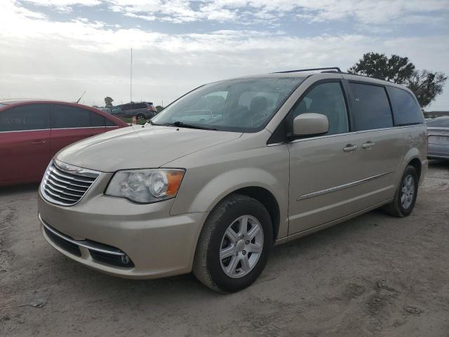 2C4RC1BG8DR525270 - 2013 CHRYSLER TOWN & COU TOURING BEIGE photo 1