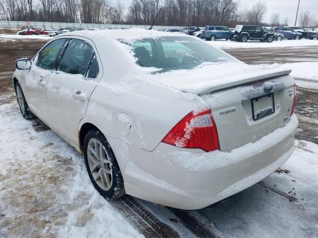 3FAHP0CG1AR144011 - 2010 FORD FUSION SEL  photo 3