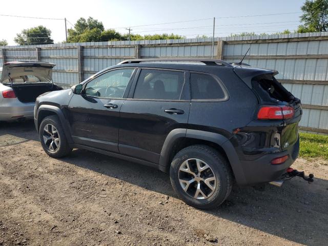 1C4PJMBS3FW668205 - 2015 JEEP CHEROKEE TRAILHAWK შავი ფოტო 2