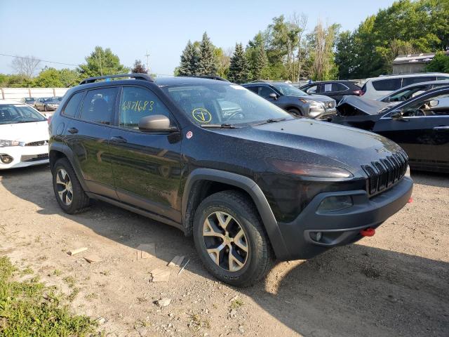 1C4PJMBS3FW668205 - 2015 JEEP CHEROKEE TRAILHAWK შავი ფოტო 4