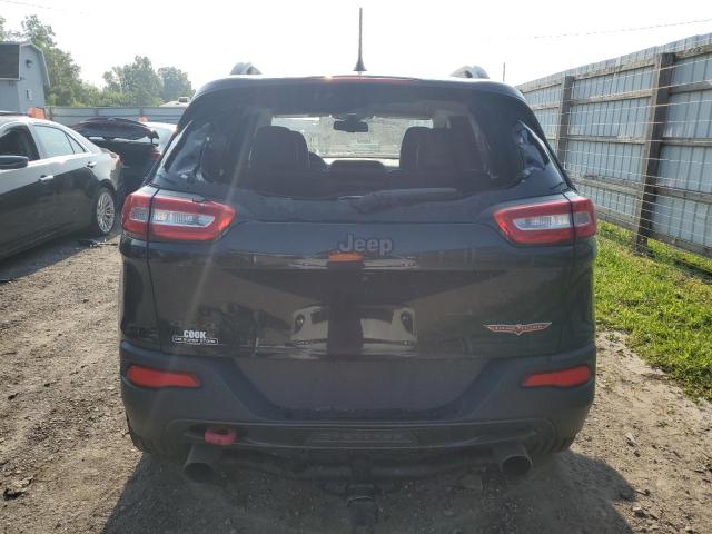 1C4PJMBS3FW668205 - 2015 JEEP CHEROKEE TRAILHAWK BLACK photo 6