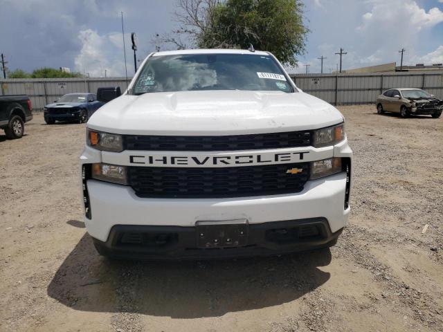 1GCRWBEK9MZ331155 - 2021 CHEVROLET SILVERADO C1500 CUSTOM WHITE photo 5