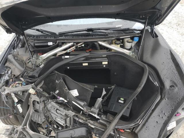 5YJSA1H1XEFP40446 - 2014 TESLA MODEL S GRAY photo 11