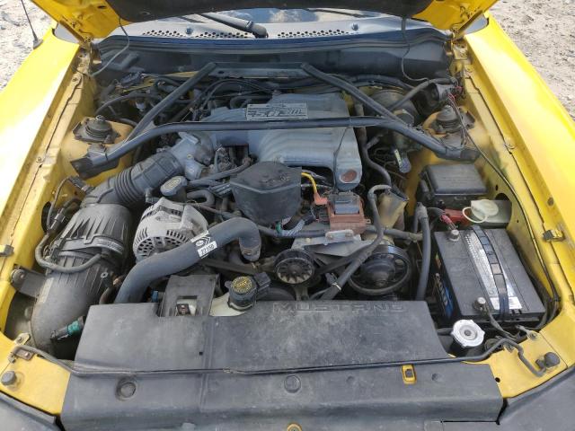 1FALP45T6SF108714 - 1995 FORD MUSTANG GT YELLOW photo 11