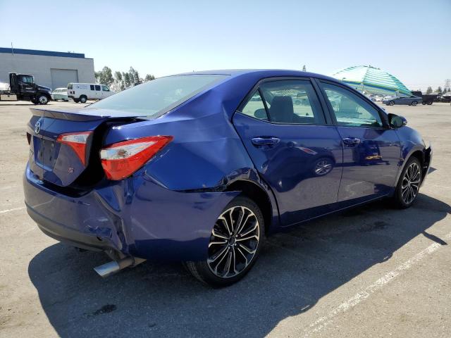 5YFBURHE3GP402788 - 2016 TOYOTA COROLLA L BLUE photo 3