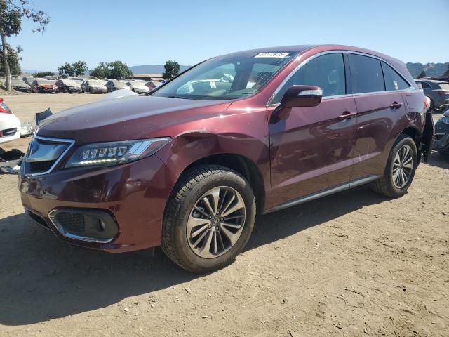 5J8TB4H74HL014740 - 2017 ACURA RDX ADVANCE BURGUNDY photo 1