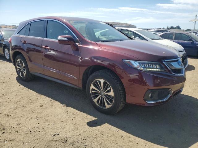 5J8TB4H74HL014740 - 2017 ACURA RDX ADVANCE BURGUNDY photo 4