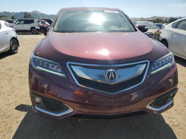 5J8TB4H74HL014740 - 2017 ACURA RDX ADVANCE BURGUNDY photo 5