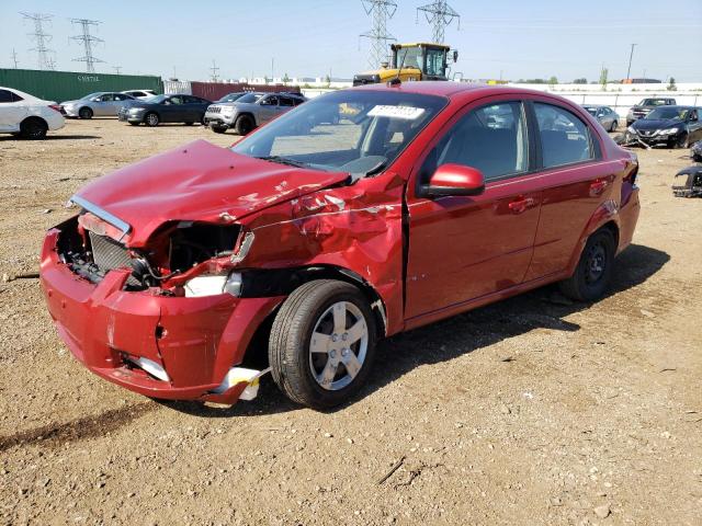 KL1TD5DE6BB206801 - 2011 CHEVROLET AVEO LS წითელი ფოტო 1