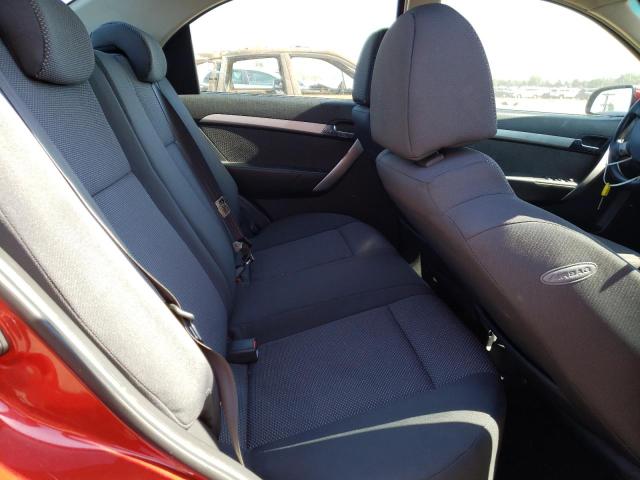 KL1TD5DE6BB206801 - 2011 CHEVROLET AVEO LS წითელი ფოტო 10