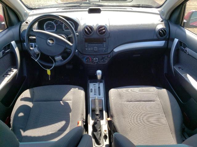 KL1TD5DE6BB206801 - 2011 CHEVROLET AVEO LS წითელი ფოტო 8