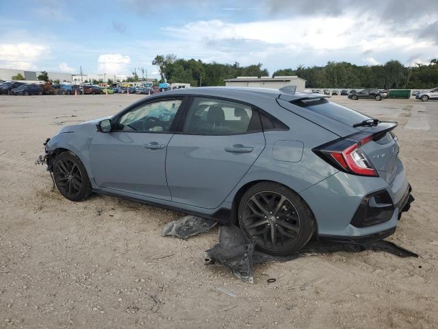 SHHFK7H41MU219186 - 2021 HONDA CIVIC SPORT GRAY photo 2