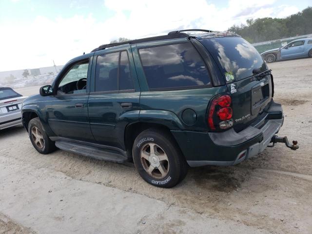 1GNDS13S462198794 - 2006 CHEVROLET TRAILBLAZE LS GREEN photo 2