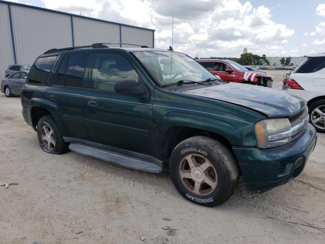 1GNDS13S462198794 - 2006 CHEVROLET TRAILBLAZE LS GREEN photo 4