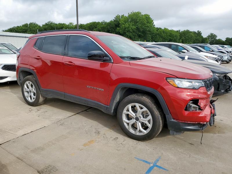 3C4NJDBN9ST539452 - 2025 JEEP COMPASS LATITUDE 红色 照片 4