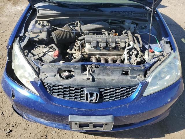1HGEM21165L074317 - 2005 HONDA CIVIC DX VP Mavi foto 11