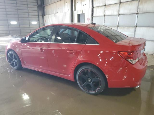 1G1PG5SC9C7176273 - 2012 CHEVROLET CRUZE LT RED photo 2