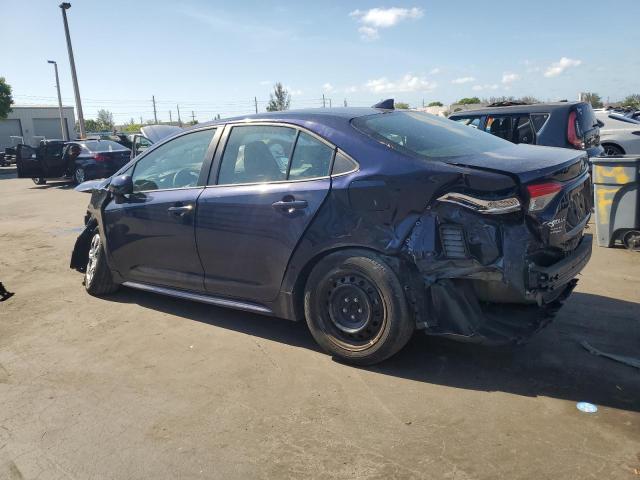5YFEPMAE6MP191745 - 2021 TOYOTA COROLLA LE Mavi foto 2