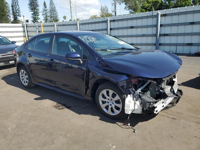 5YFEPMAE6MP191745 - 2021 TOYOTA COROLLA LE Mavi foto 4