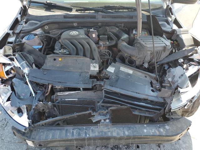 3VW2K7AJ0EM318186 - 2014 VOLKSWAGEN JETTA BASE SILVER photo 11