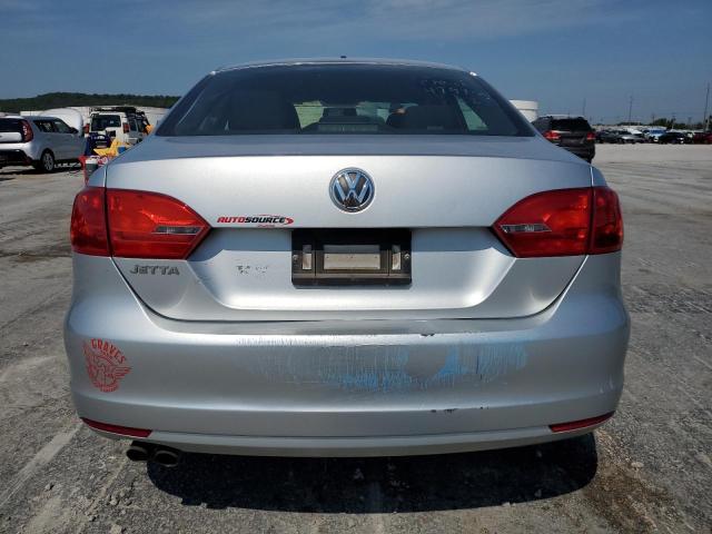 3VW2K7AJ0EM318186 - 2014 VOLKSWAGEN JETTA BASE SILVER photo 6