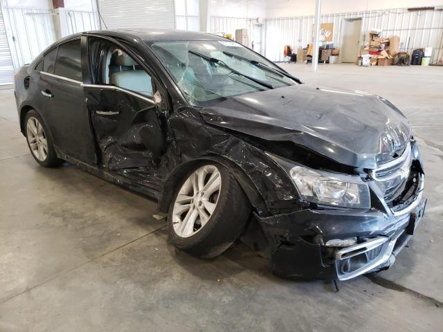 1G1PG5SB8F7181170 - 2015 CHEVROLET CRUZE LTZ BLACK photo 4