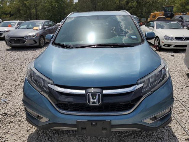 2HKRM3H7XGH517687 - 2016 HONDA CR-V EXL BLUE photo 5