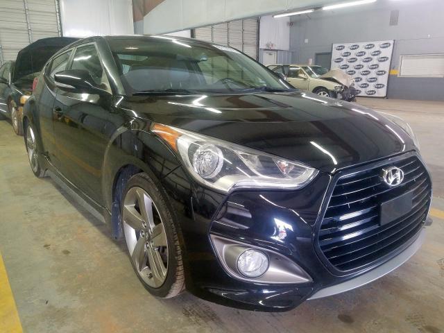 KMHTC6AE1EU183521 - 2014 HYUNDAI VELOSTER TURBO  photo 1