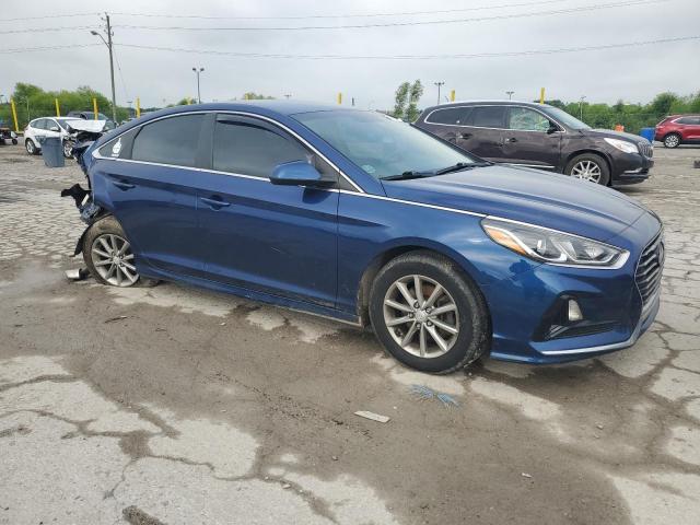 5NPE24AF3KH730081 - 2019 HYUNDAI SONATA SE 蓝色 照片 4