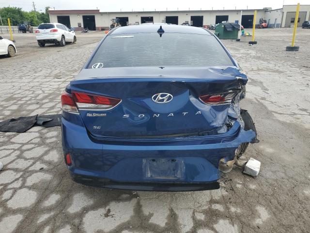 5NPE24AF3KH730081 - 2019 HYUNDAI SONATA SE 蓝色 照片 6