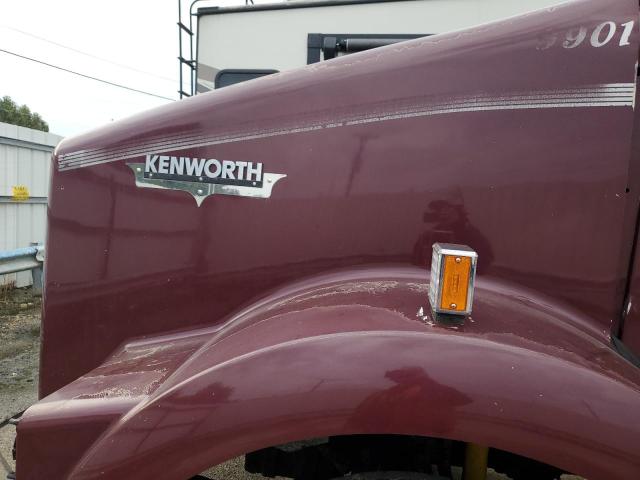 1XKDDU9X7XR826125 - 1999 KENWORTH CONSTRUCTI T800 BURGUNDY photo 7