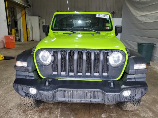 1C4HJXAG2MW817025 - 2021 JEEP WRANGLER SPORT GREEN photo 5