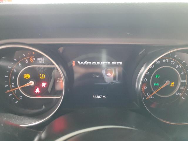 1C4HJXAG2MW817025 - 2021 JEEP WRANGLER SPORT GREEN photo 9