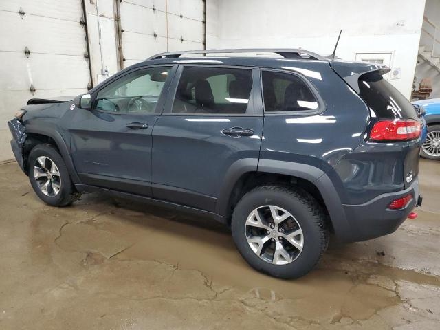 1C4PJMBS5GW179273 - 2016 JEEP CHEROKEE TRAILHAWK CHARCOAL photo 2