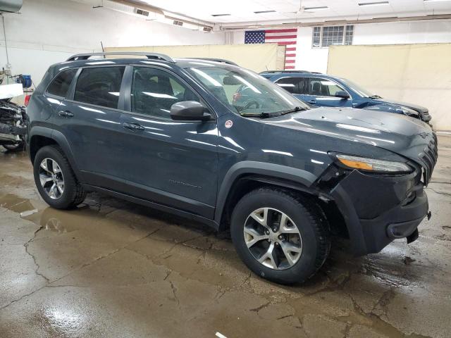 1C4PJMBS5GW179273 - 2016 JEEP CHEROKEE TRAILHAWK CHARCOAL photo 4