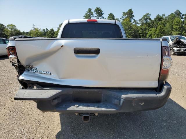 5TETX4CN9AZ716453 - 2010 TOYOTA TACOMA ACCESS CAB ვერცხლისფერი ფოტო 6