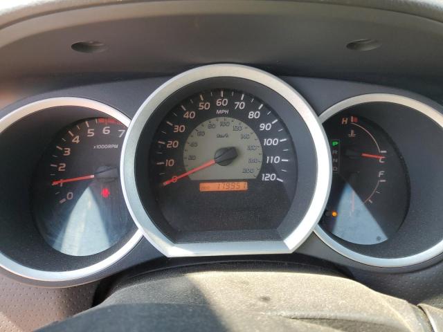 5TETX4CN9AZ716453 - 2010 TOYOTA TACOMA ACCESS CAB ვერცხლისფერი ფოტო 9