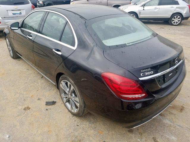 55SWF4KB7FU037652 - 2015 MERCEDES-BENZ C 300 4MATIC  photo 3