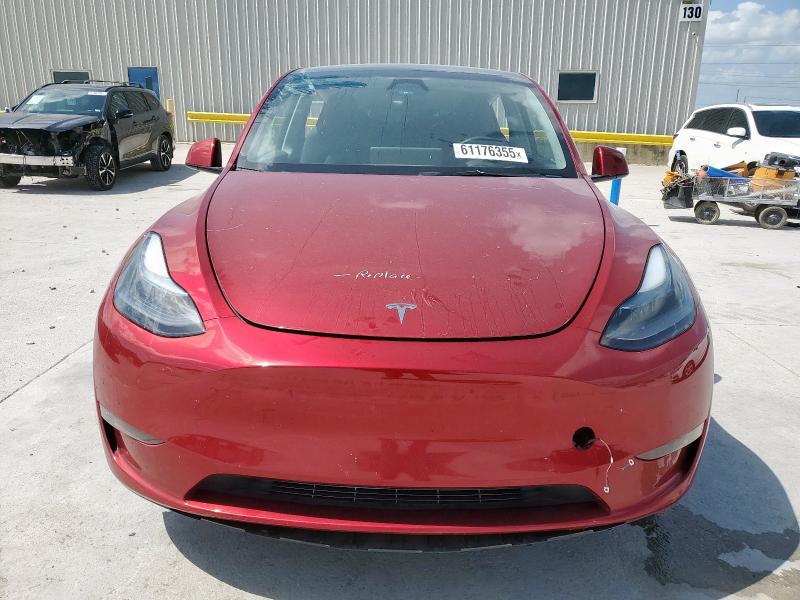 7SAYGDEE3RA241513 - 2024 TESLA MODEL Y Qırmızı foto 5