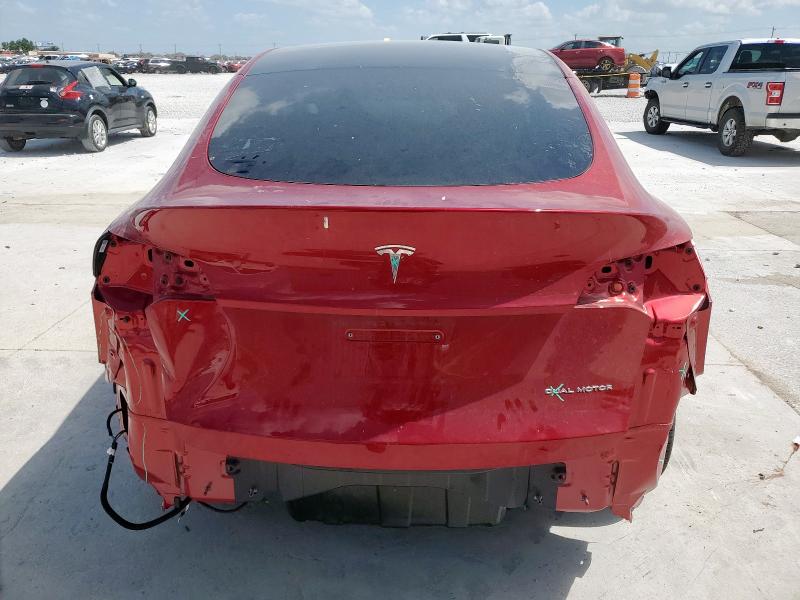7SAYGDEE3RA241513 - 2024 TESLA MODEL Y Qırmızı foto 6