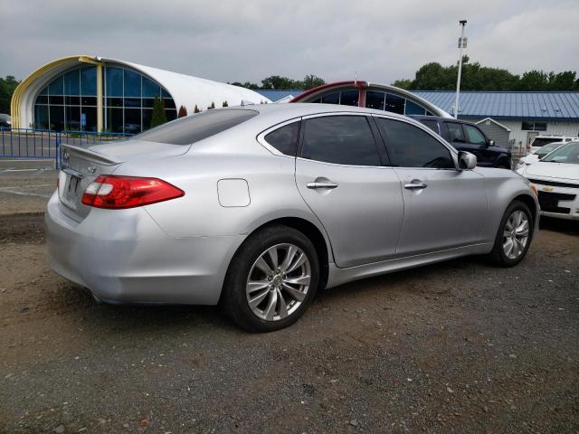 JN1BY1ARXBM370634 - 2011 INFINITI M37 X SILVER photo 3