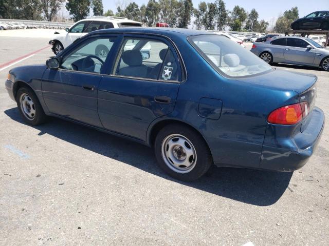 1NXBR12E4YZ382367 - 2000 TOYOTA COROLLA VE BLUE photo 2