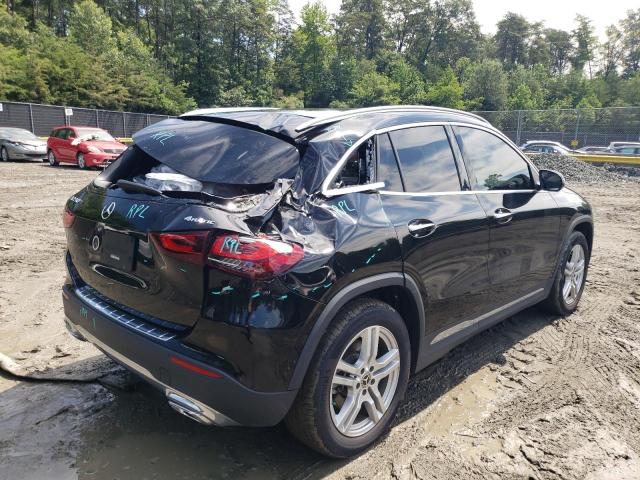 W1N4N4HB3MJ242404 - 2021 MERCEDES-BENZ GLA 250 4MATIC BLACK photo 3