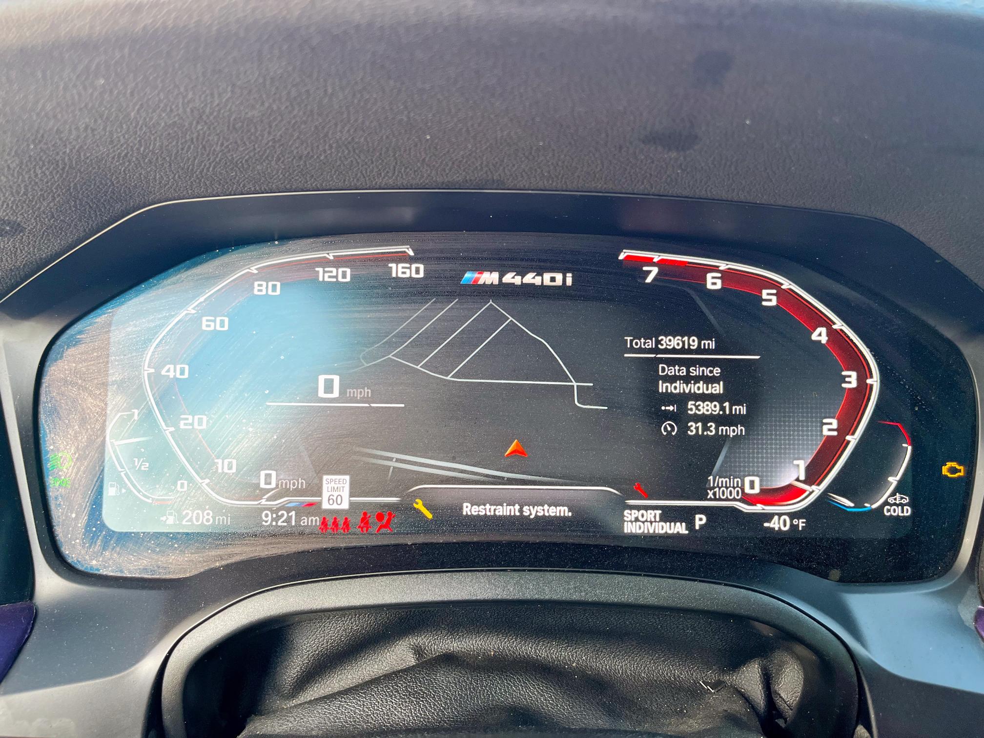 WBA13AW04NFM16353 - 2022 BMW M440XI GRAN COUPE TWO TONE photo 9